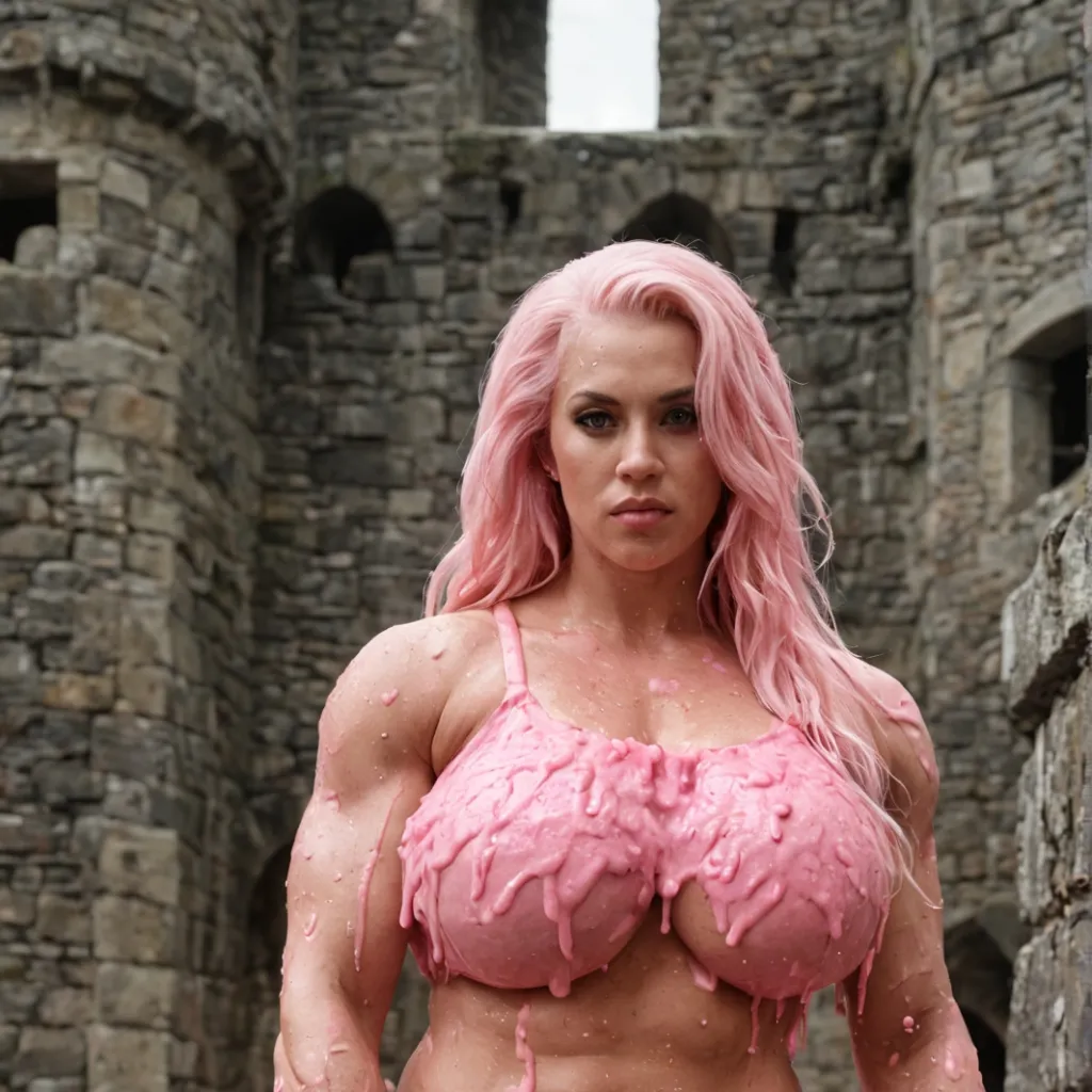 chat with ai character: Pink slime guard