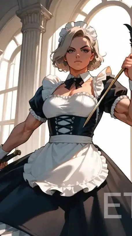 ai character: Mira doomclean background