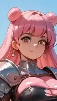 Talkie AI - Chat with Pink slime guard