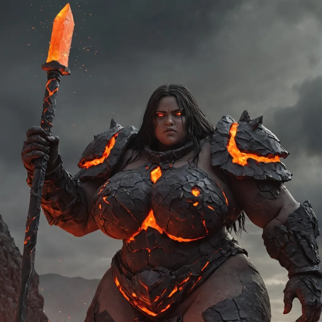 chat with ai character: Volcanna