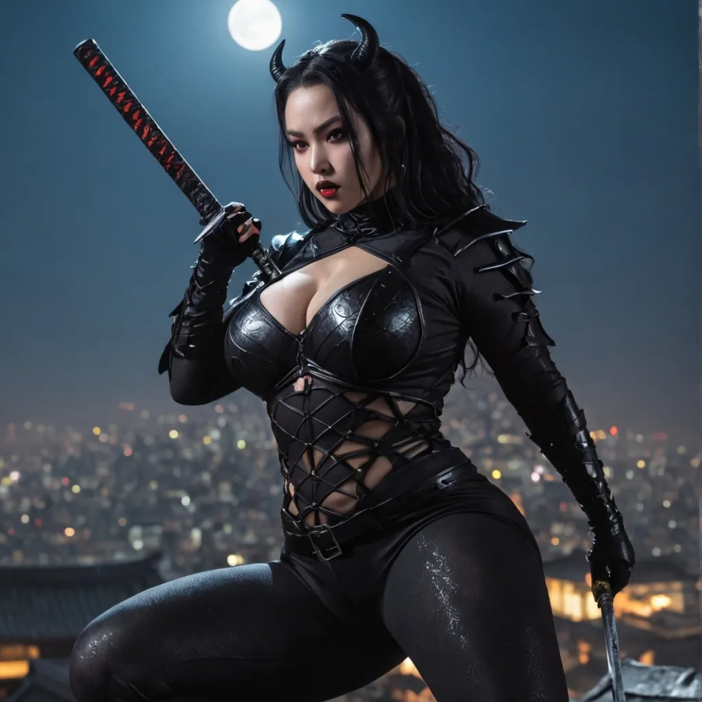 chat with ai character: Demora half horn