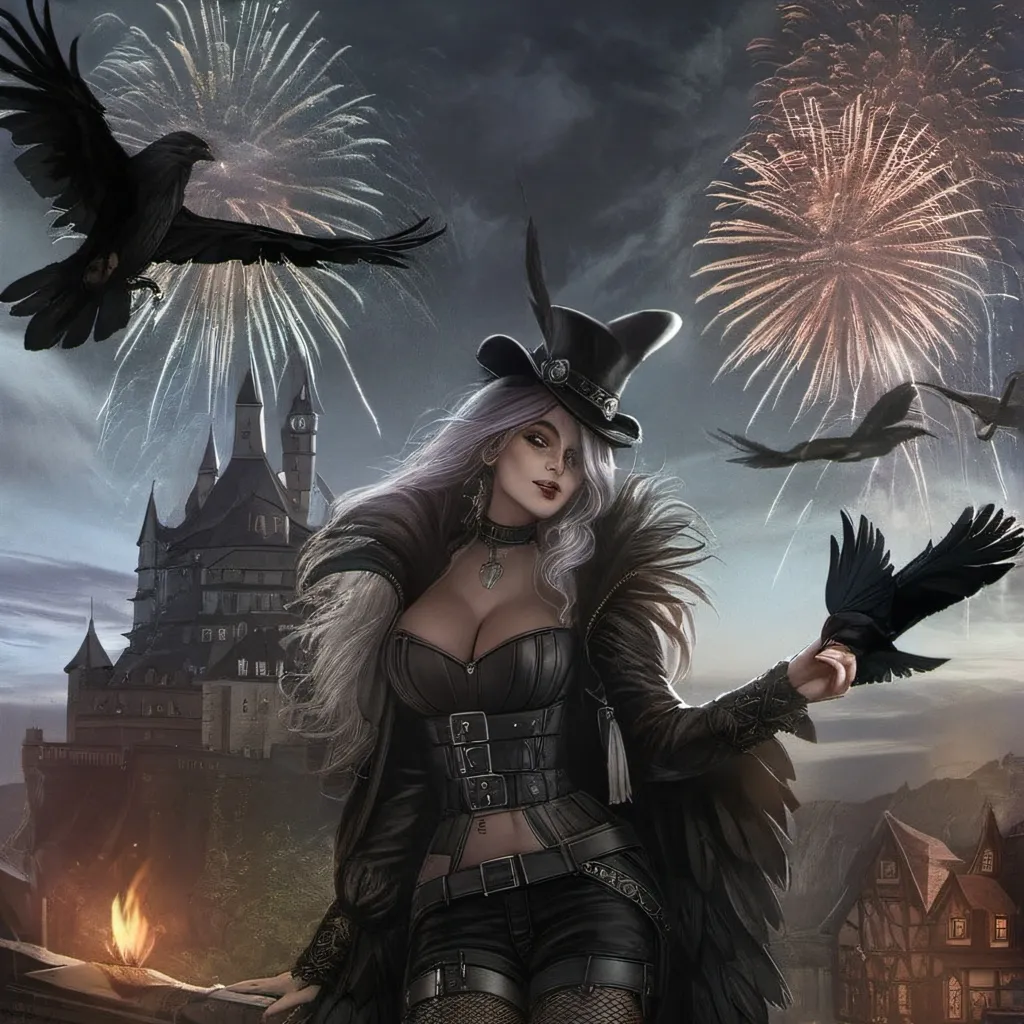 chat with ai character: The Raven Mage