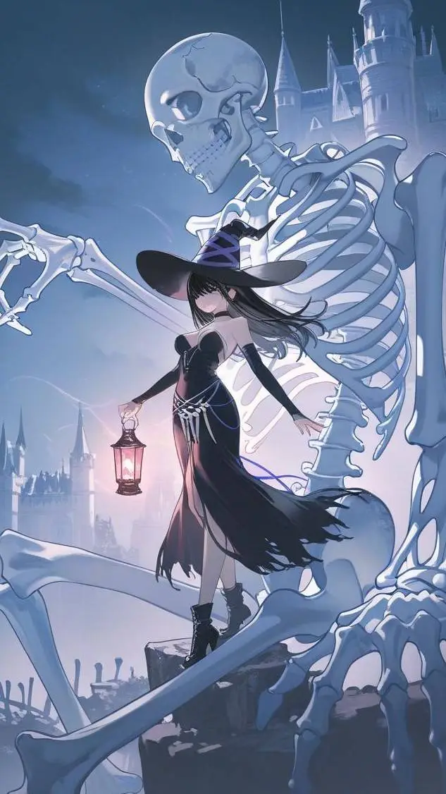 ai character: Luna of the Midnig background