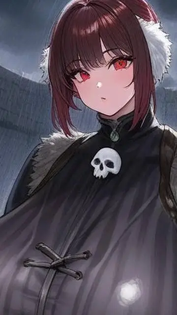 ai character: Dark druid Mia  background