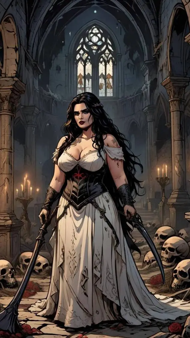ai character: Tove deathbride background