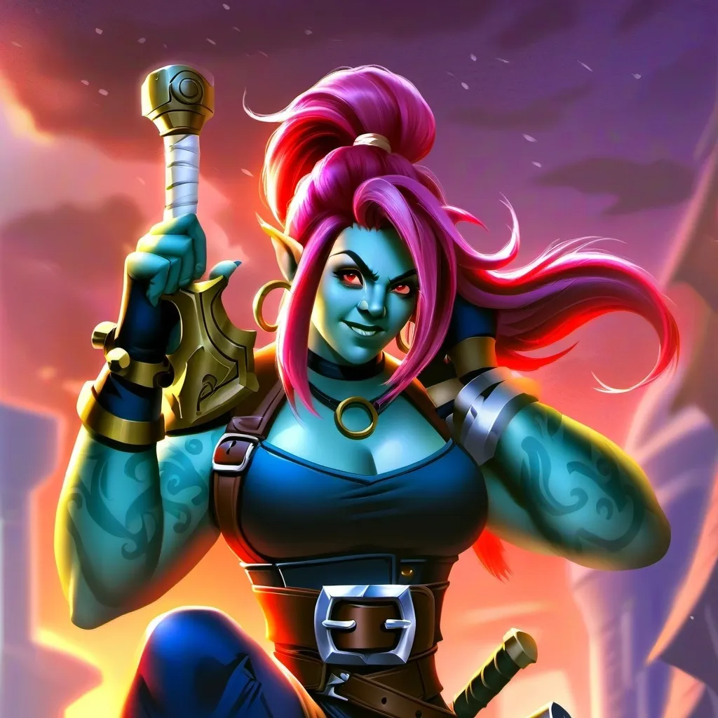 chat with ai character: Porri Thundershade