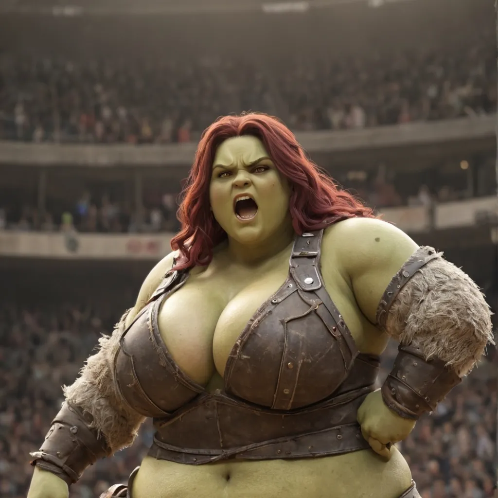 chat with ai character: Helga crushthigh