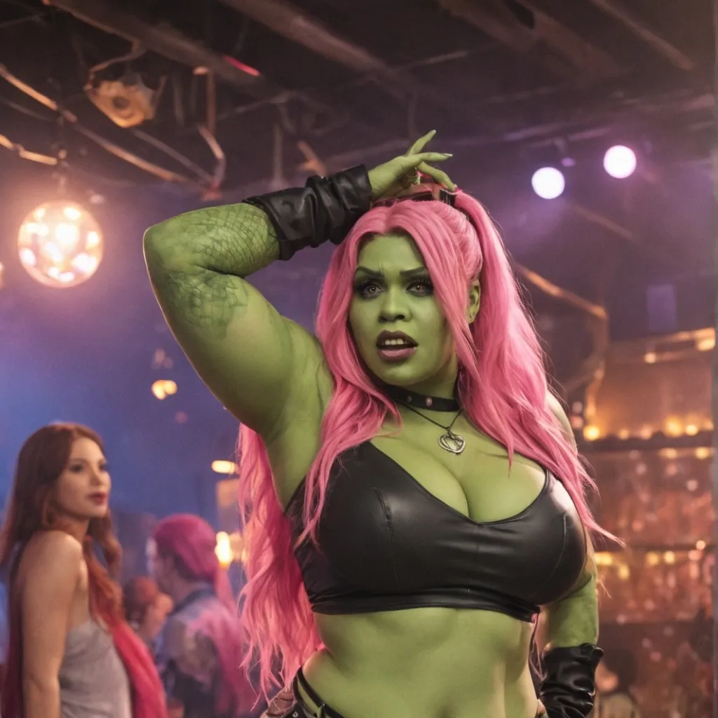 chat with ai character: Izzy disco orc