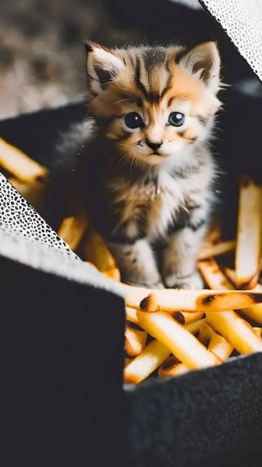 ai character: KITTYUH background