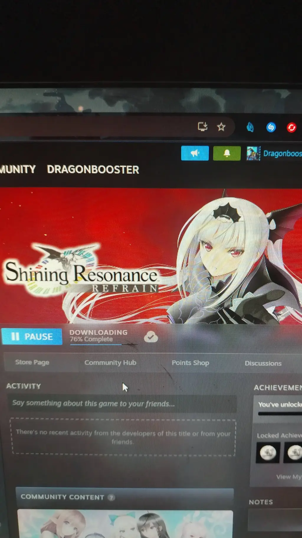 ai character: Shining Resonance  background