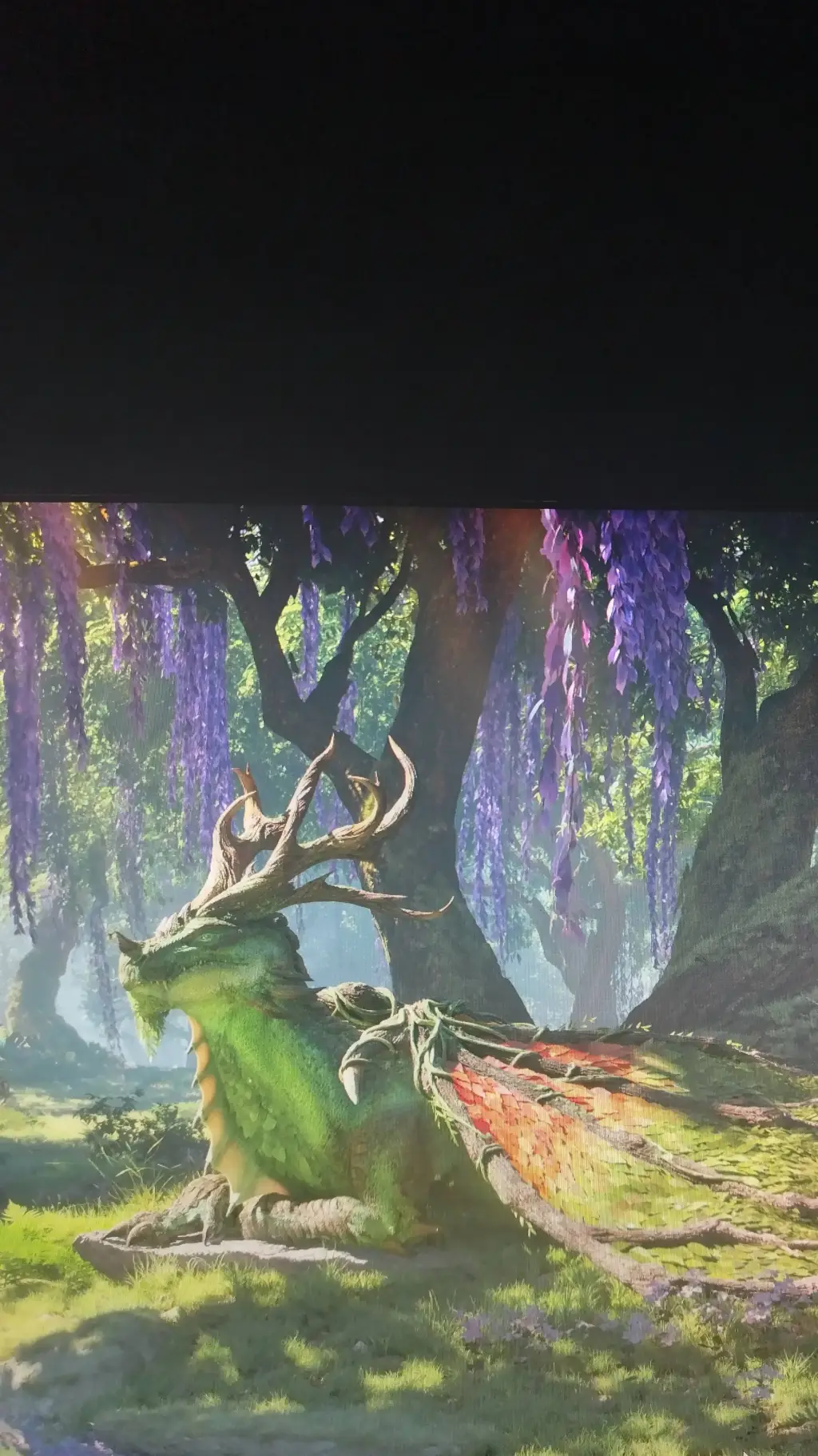 ai character: Ysera green Dragon background