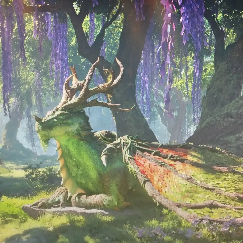 chat with ai character: Ysera green Dragon