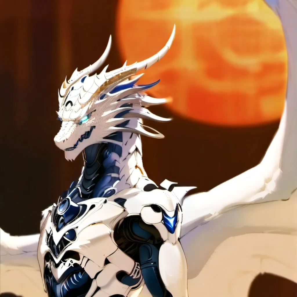 chat with ai character: protogen dragon