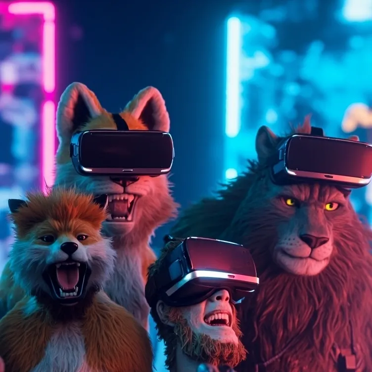 chat with ai character: VRCHAT games