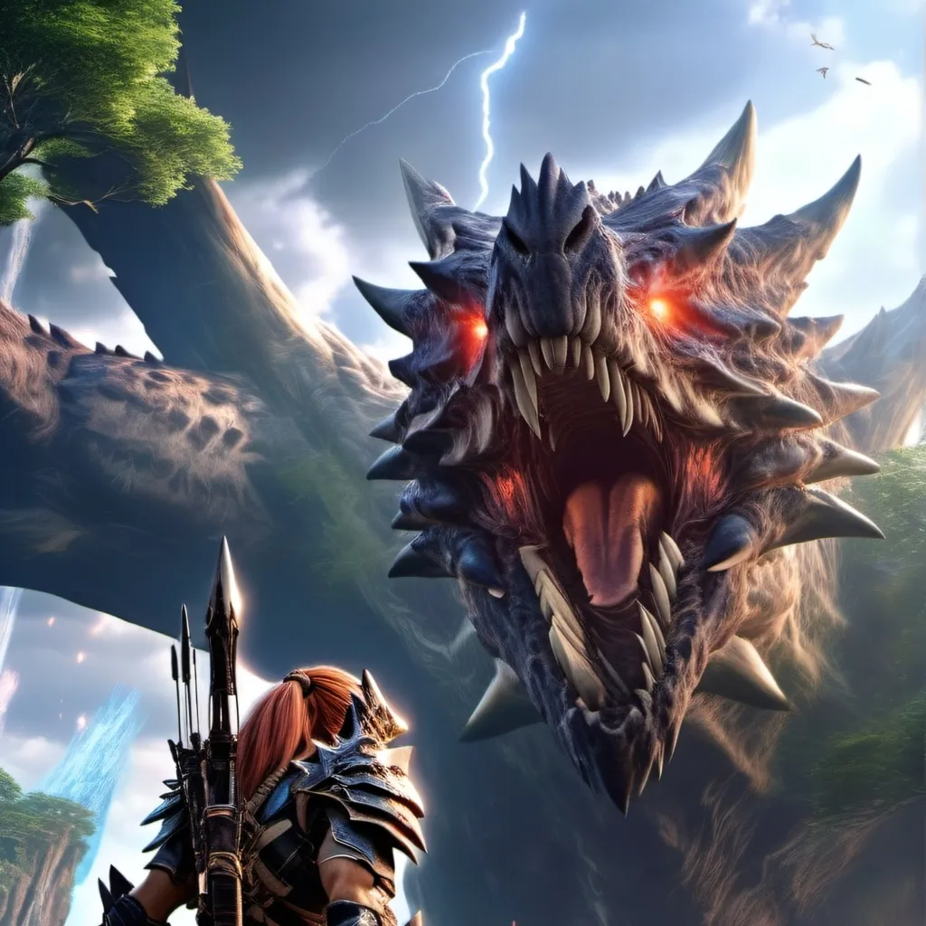 chat with ai character: monster hunter