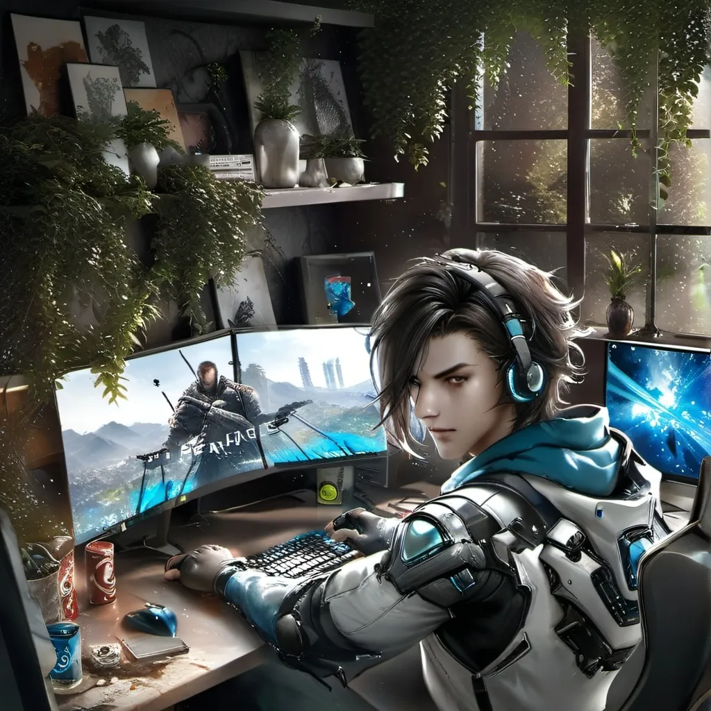 chat with ai character: another world game