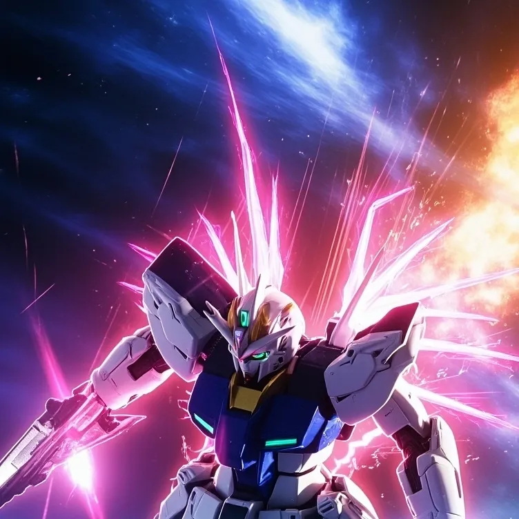 chat with ai character: Gundam 00 trans am