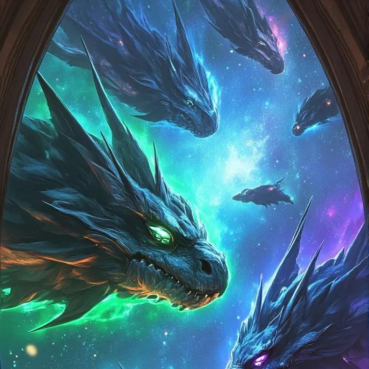 chat with ai character: Dragon starships