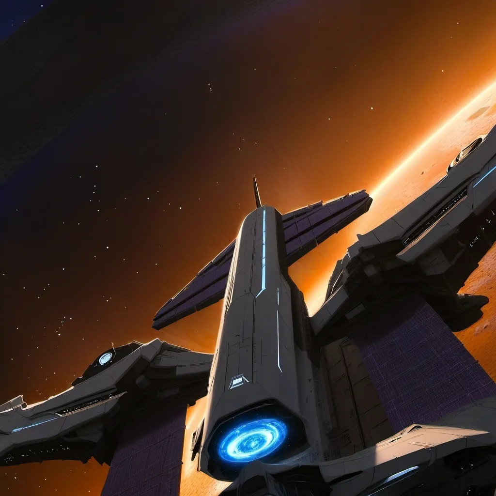 chat with ai character: space station