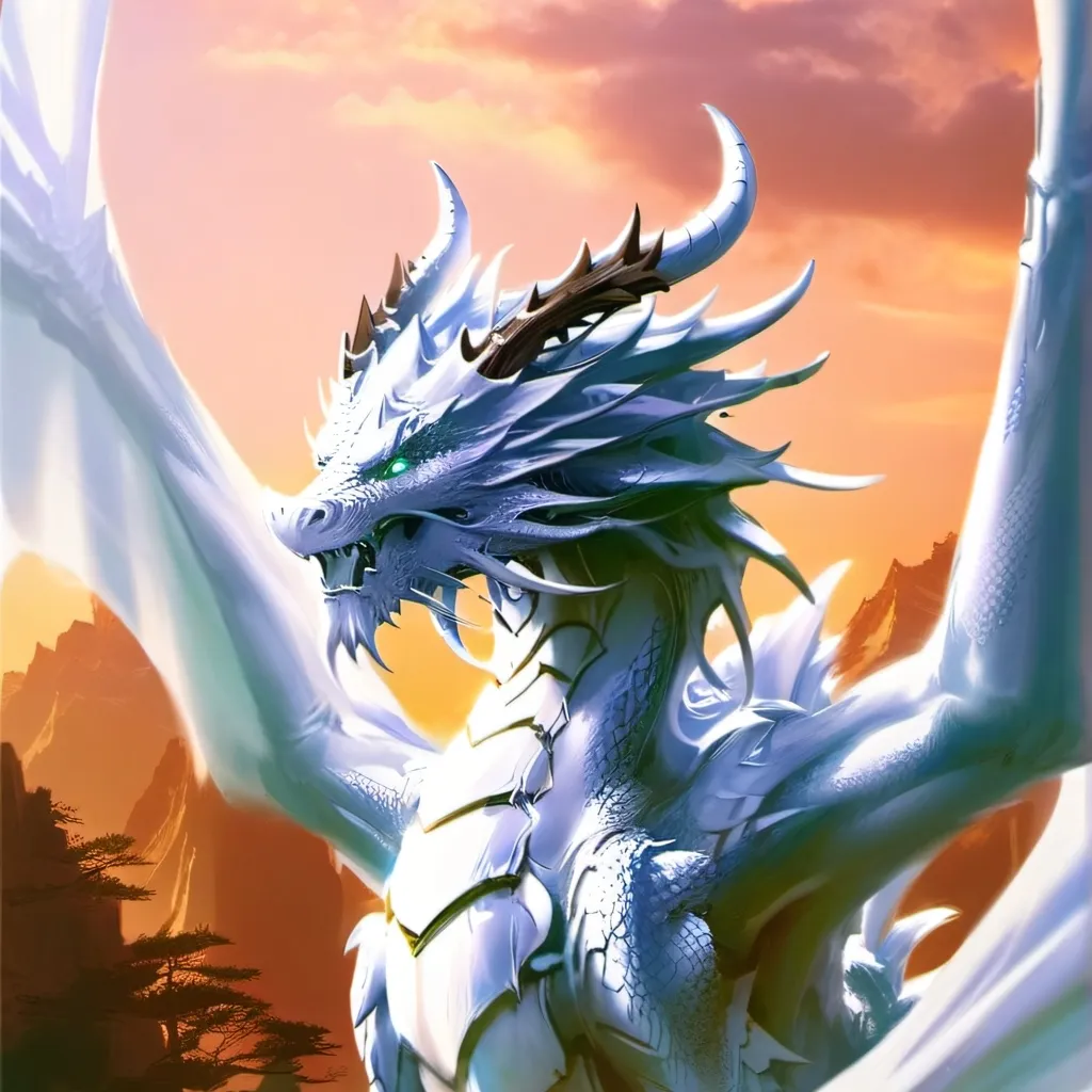 chat with ai character: white Dragon 