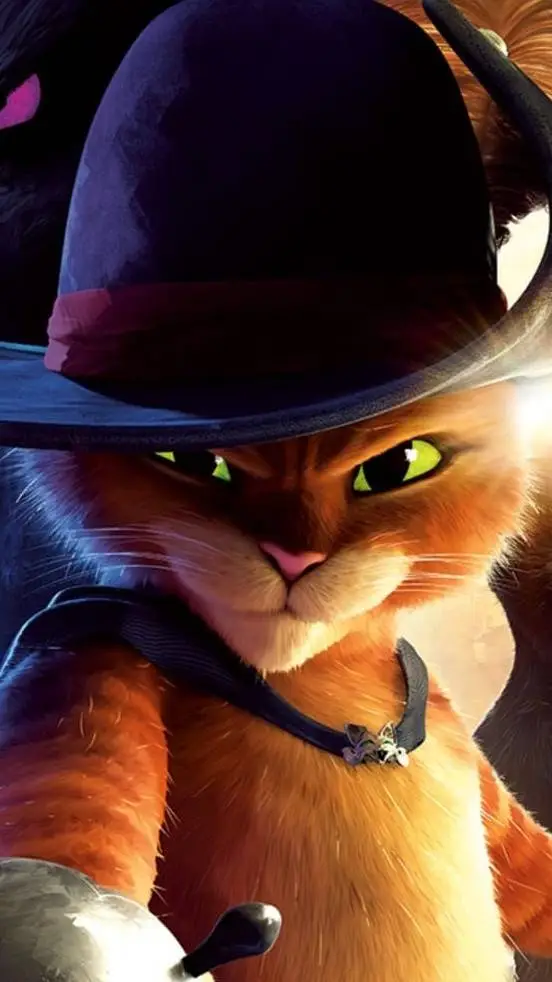 ai character: Gato Con Botas background