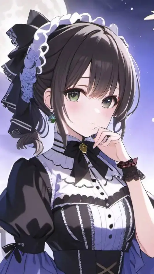 ai character: nanko/the shy girl background