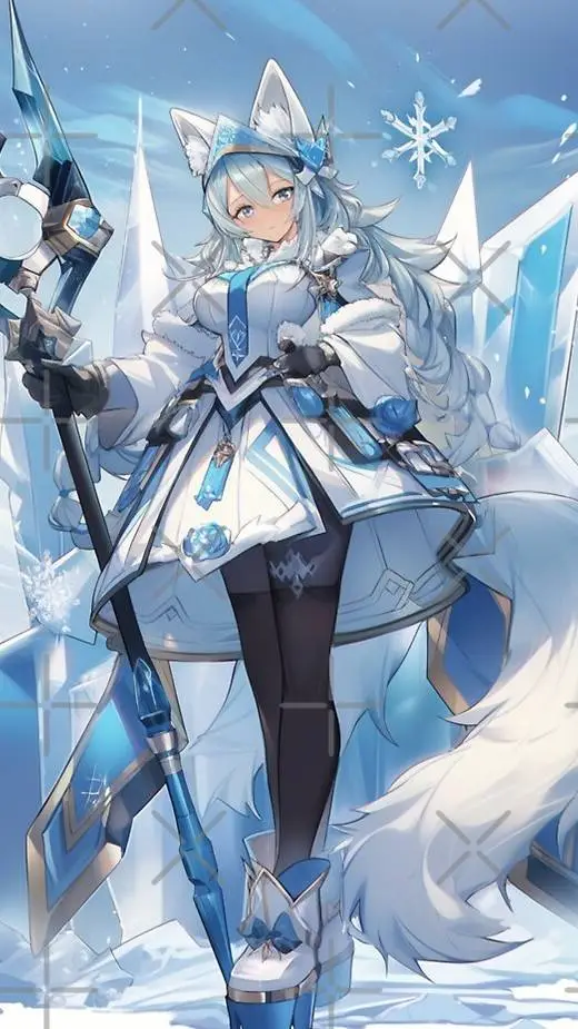 ai character: inverno background
