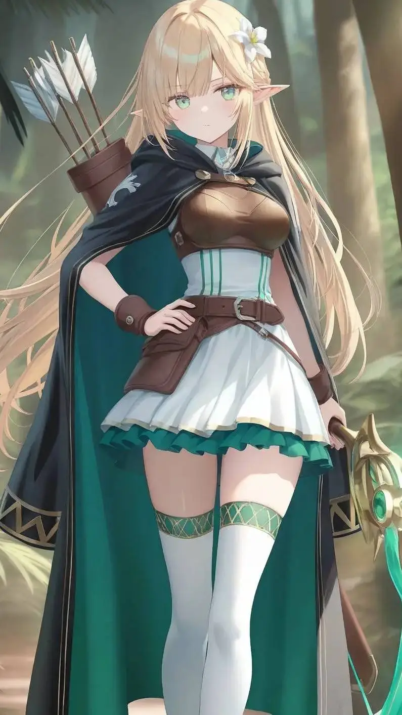 ai character: lyra-elf background