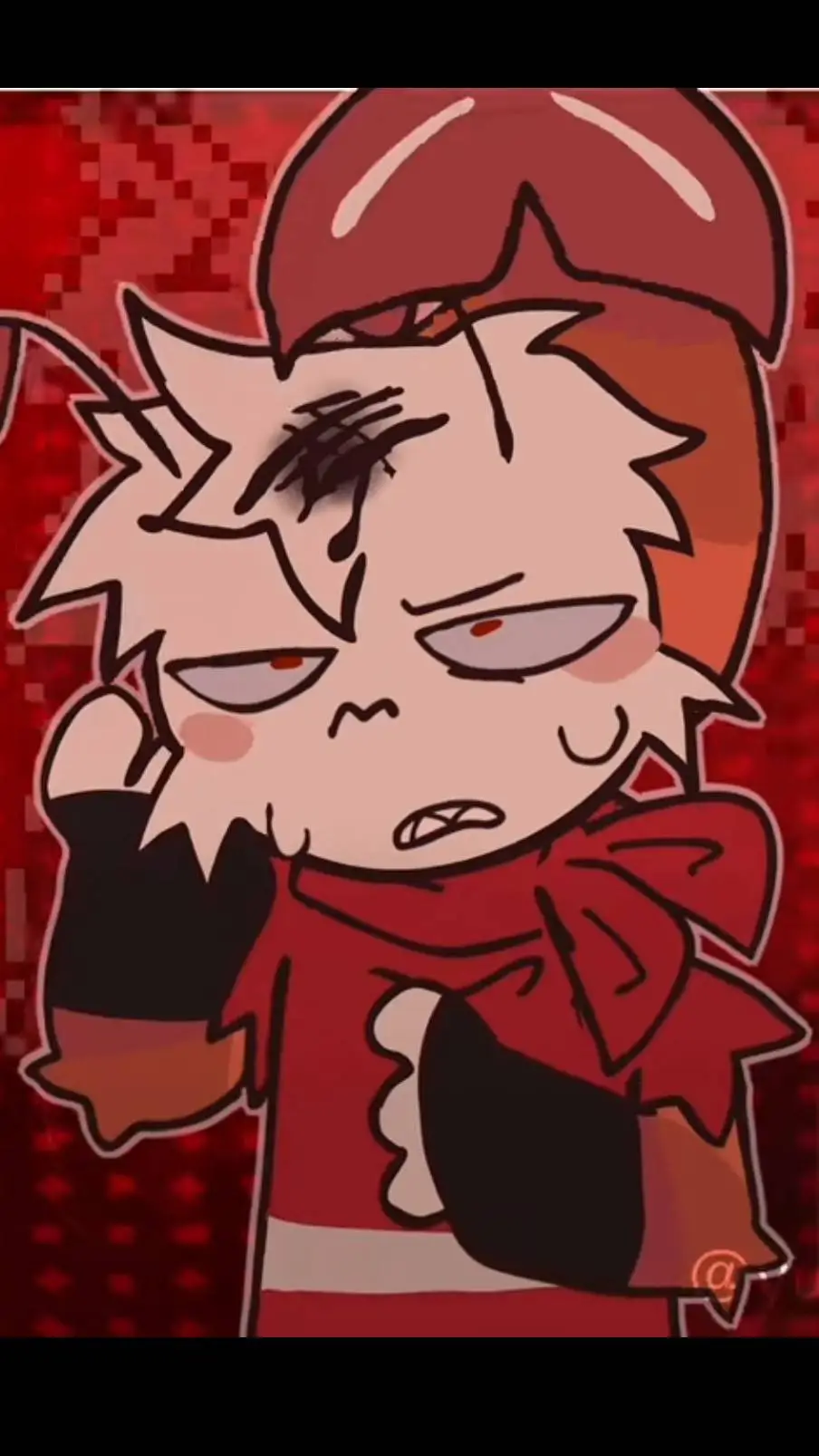 ai character: SHRIMPO 😡 background