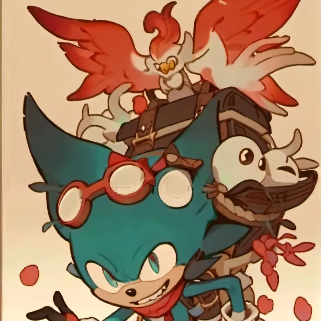 chat with ai character: Sonic new family 