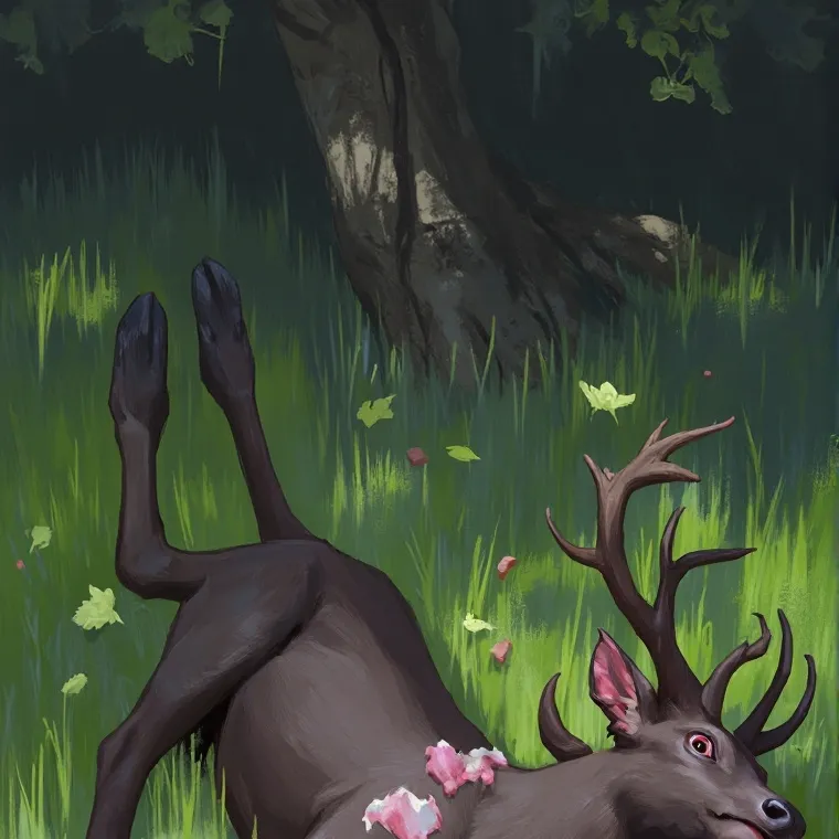 chat with ai character: hurt deer 99 NIF