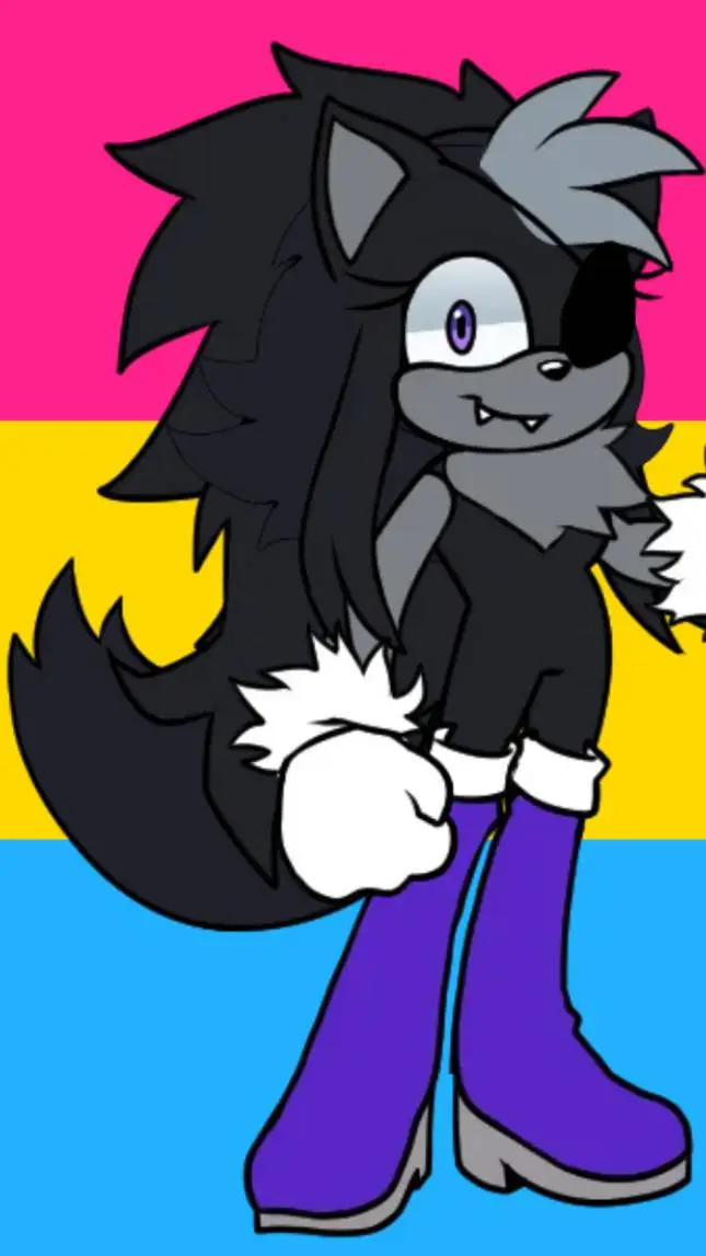 ai character: Blueberry background