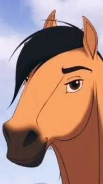 ai character: Spirit stallion  background