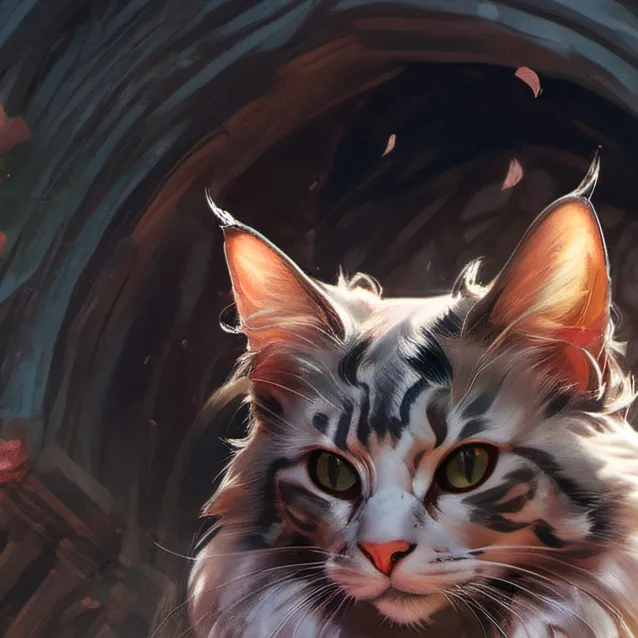 chat with ai character: Meow meow sad stor