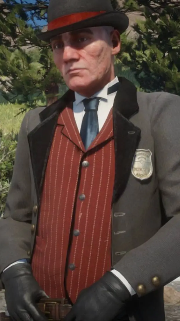 ai character: Agent Milton background
