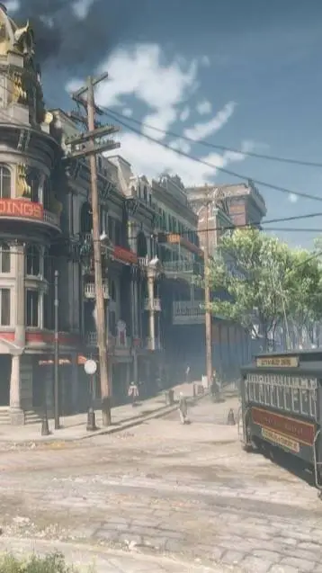 ai character: Saint Denise  background