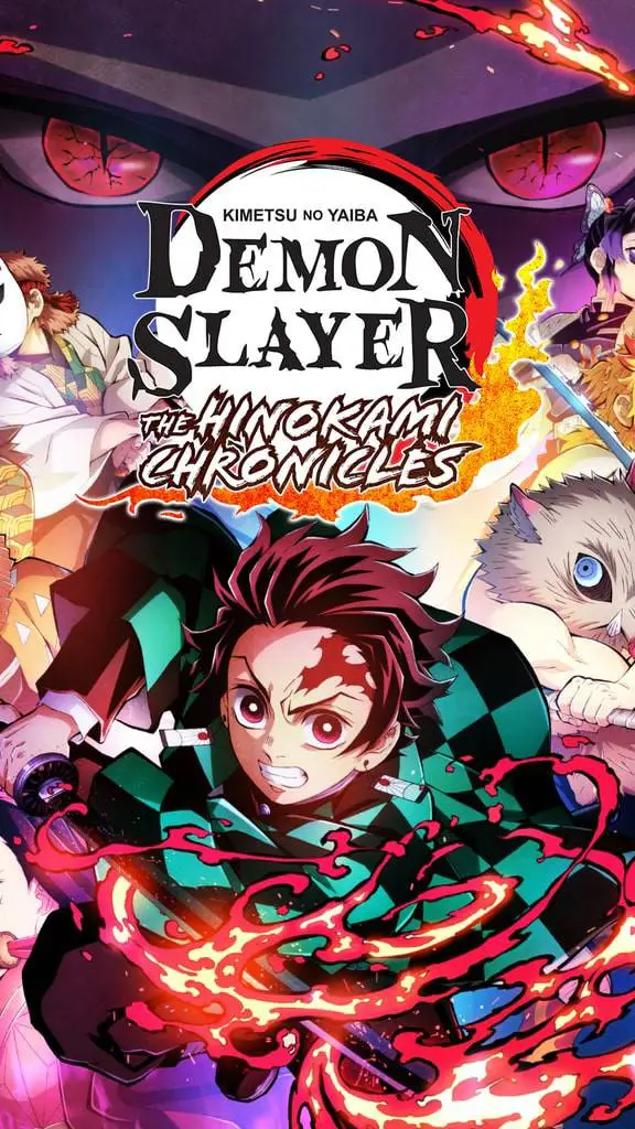 ai character: demon Slayer  background