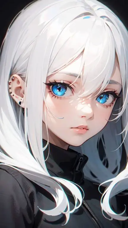 ai character: winter background