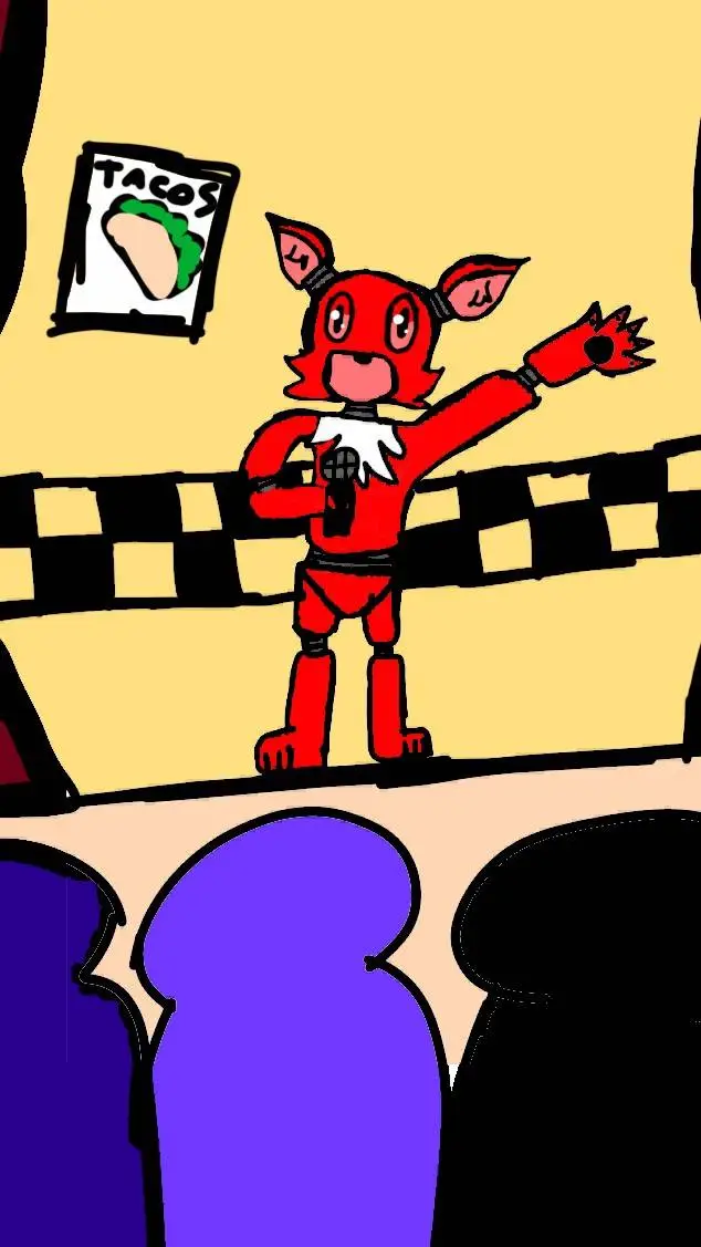 ai character: straping background