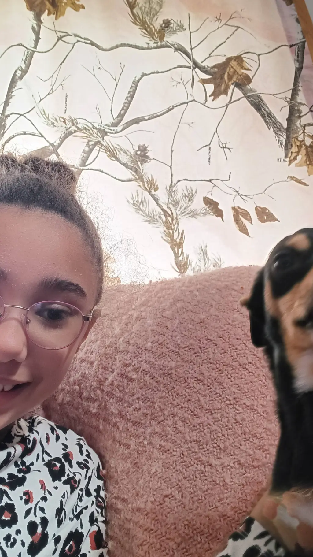 ai character: Me and Daisy background