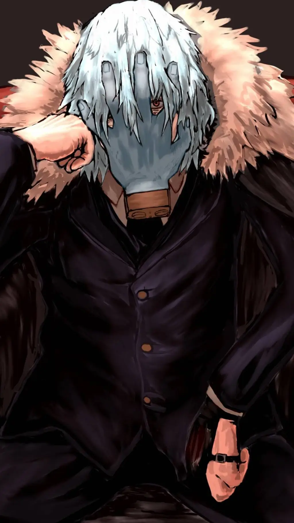 ai character: Shigaraki  background