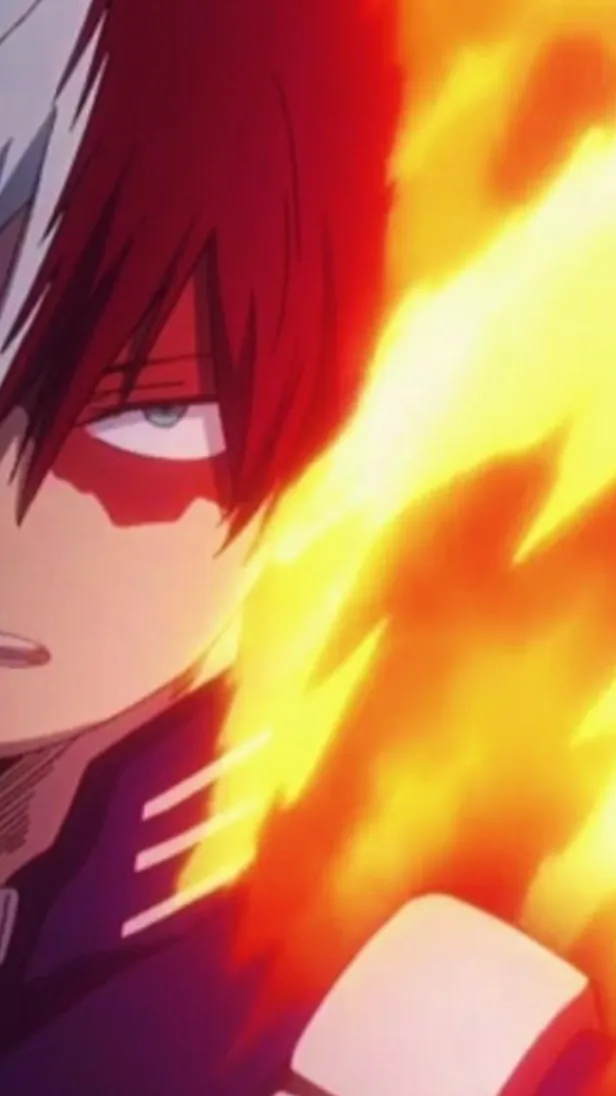 ai character: Shoto heater ￼ background