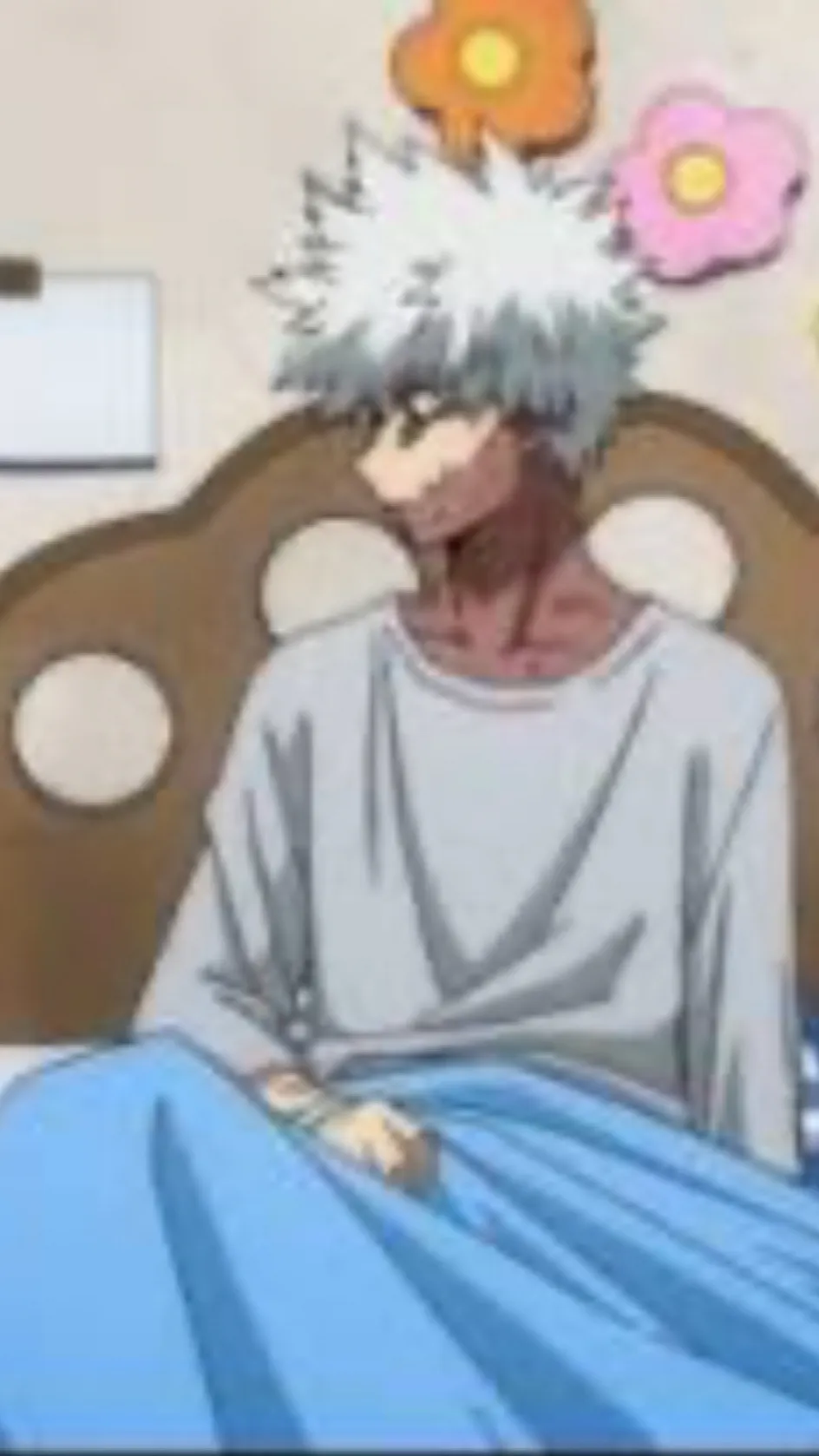 ai character: Dabi coma background