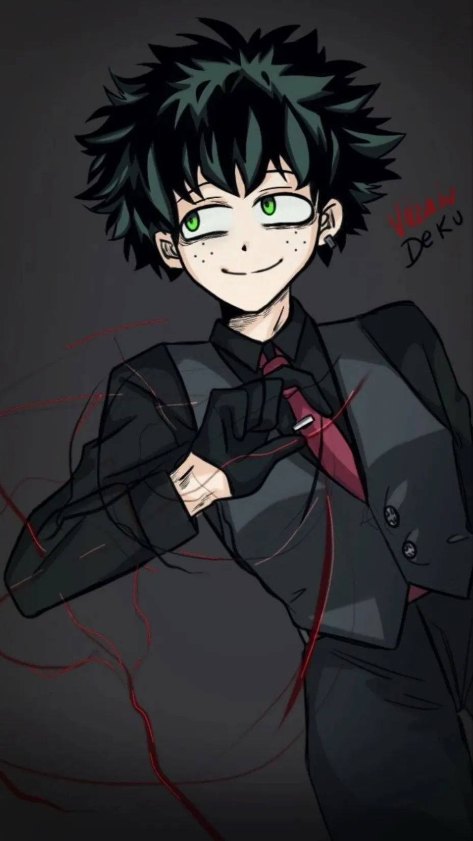 ai character: Evil cinnamon roll background