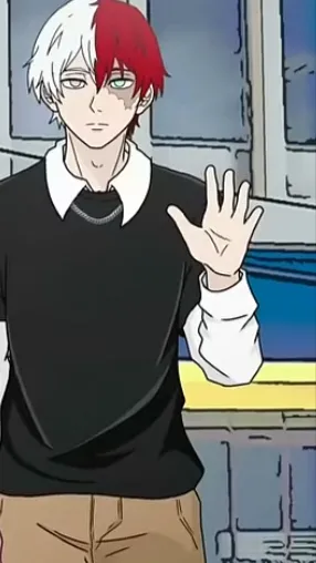ai character: Mha group chat background