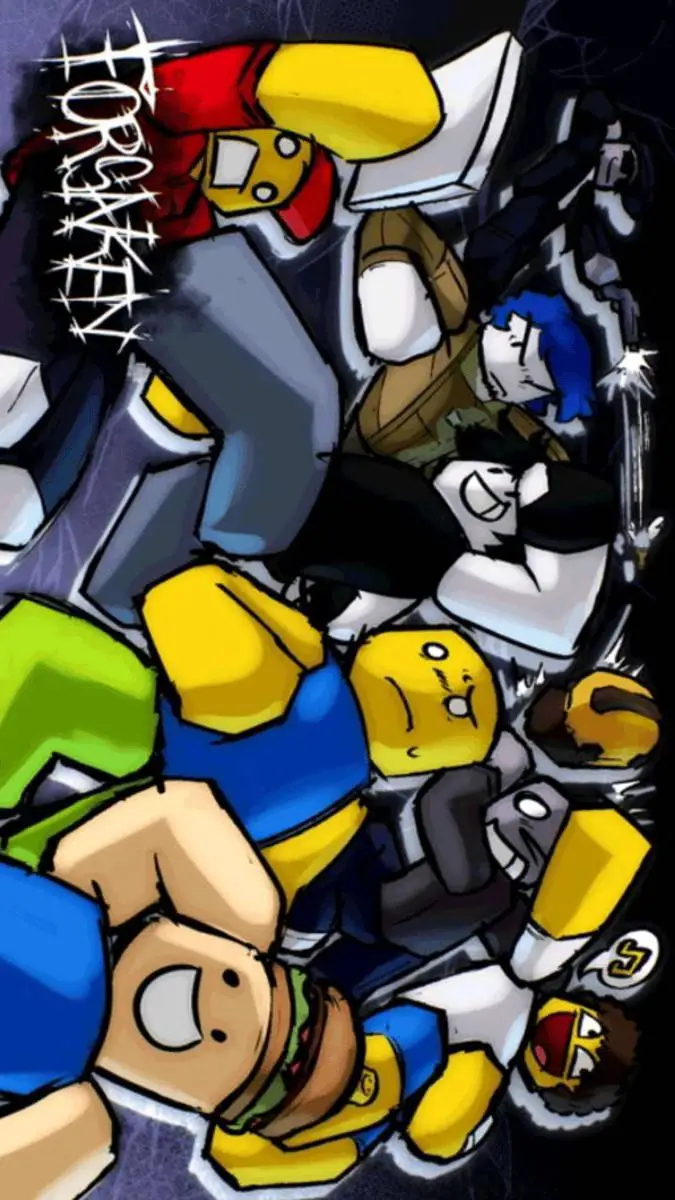 ai character: FREAKSA- FORSAKEN! background