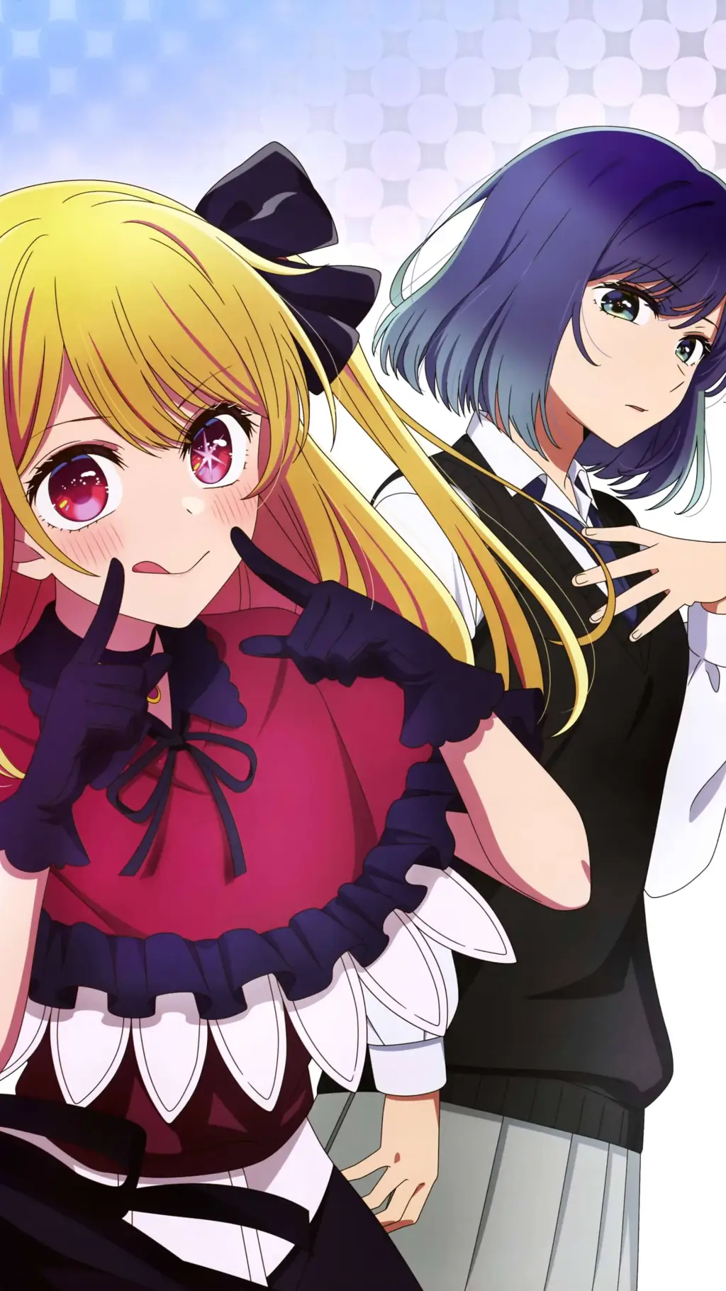 ai character: ruby, akane bullys background