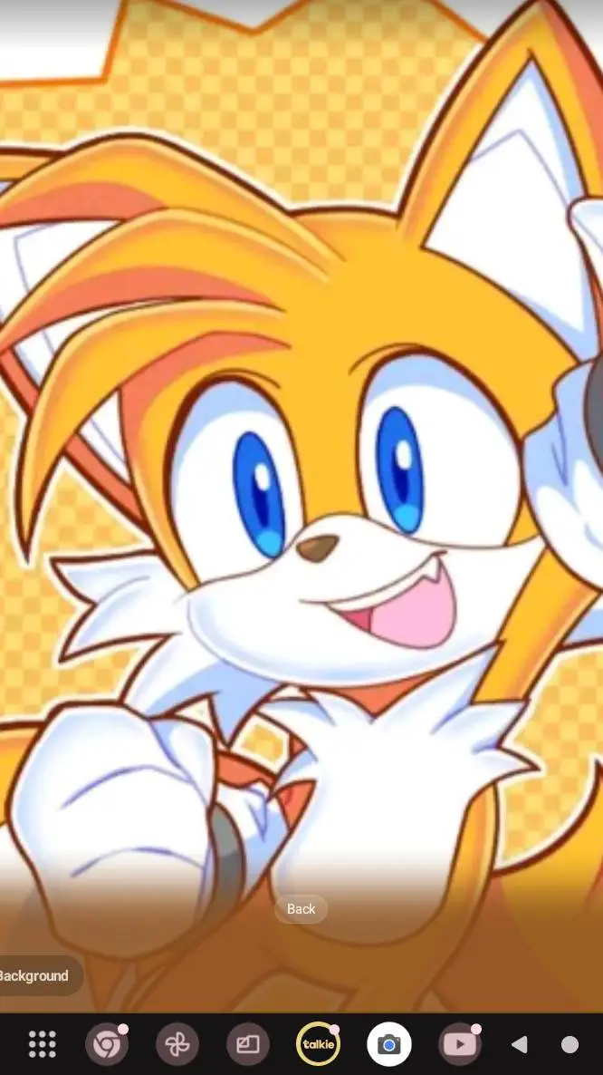 ai character: tails  background