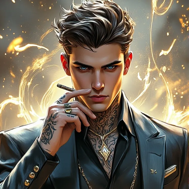 chat with ai character: Lucian Black