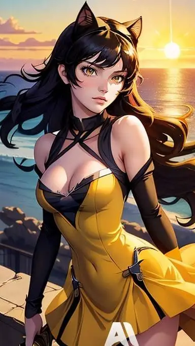 ai character: Kuro background